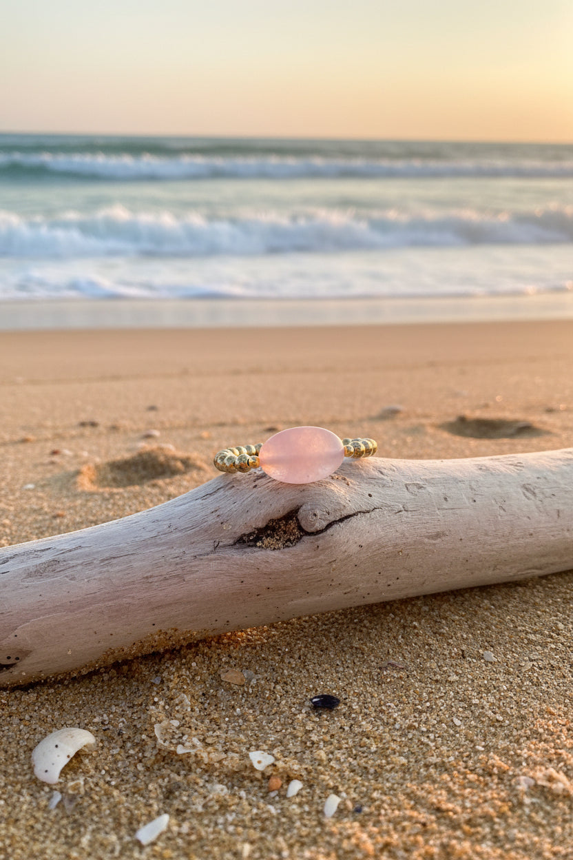 Rose Quartz Stretch Bracelet