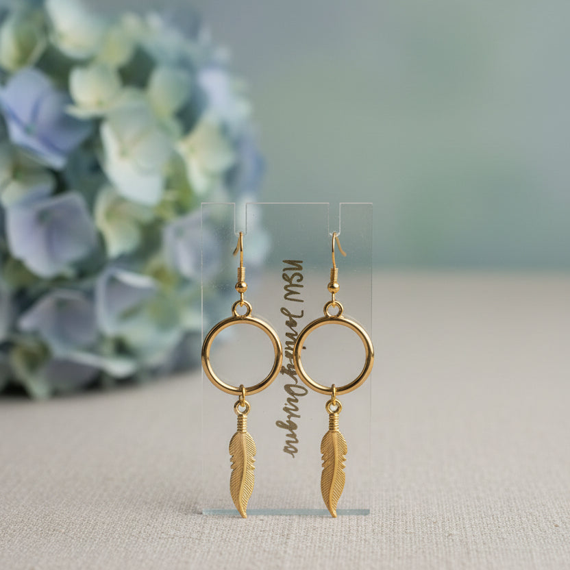 Feather Earrings