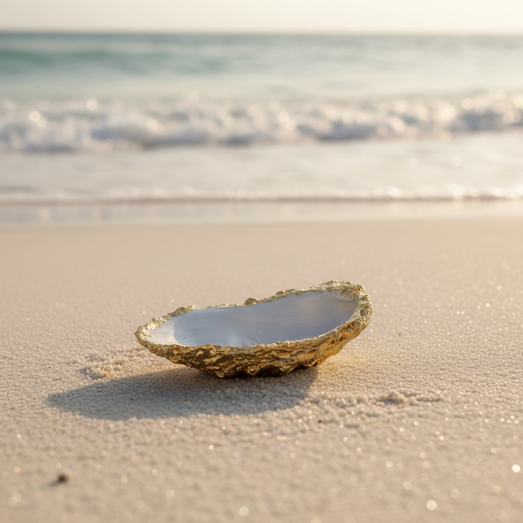 Oyster Shell Ring/Trinket/Soap Dish