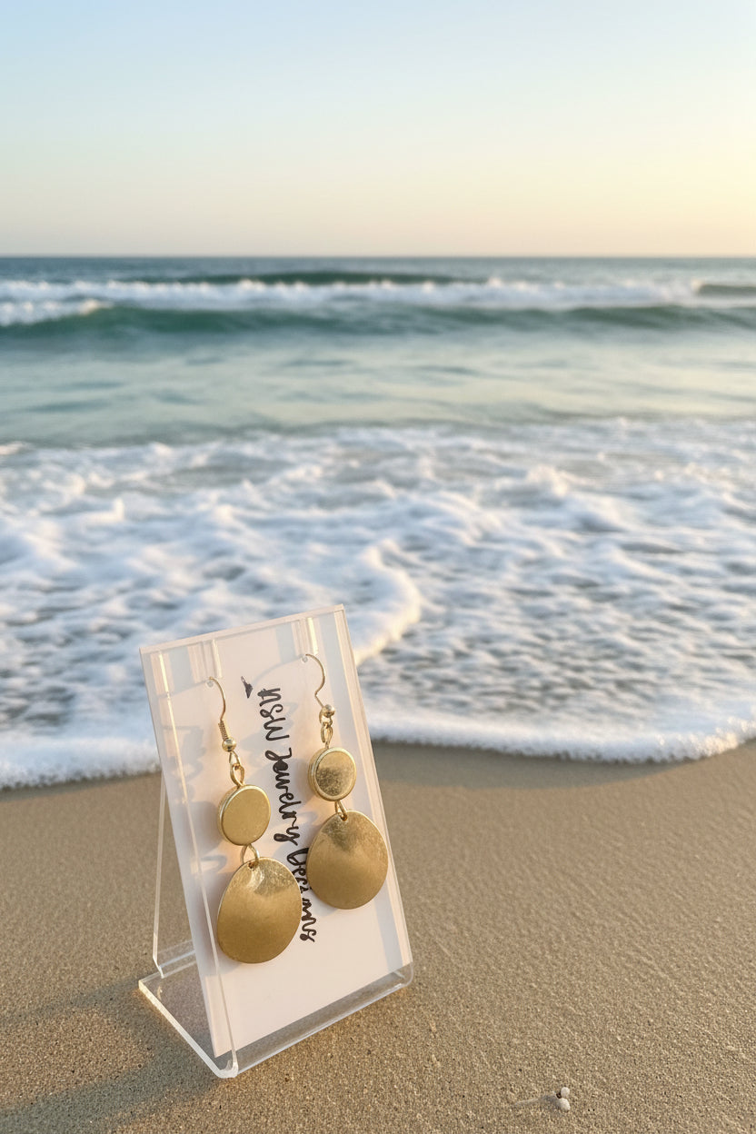 Gold Dangle Earrings