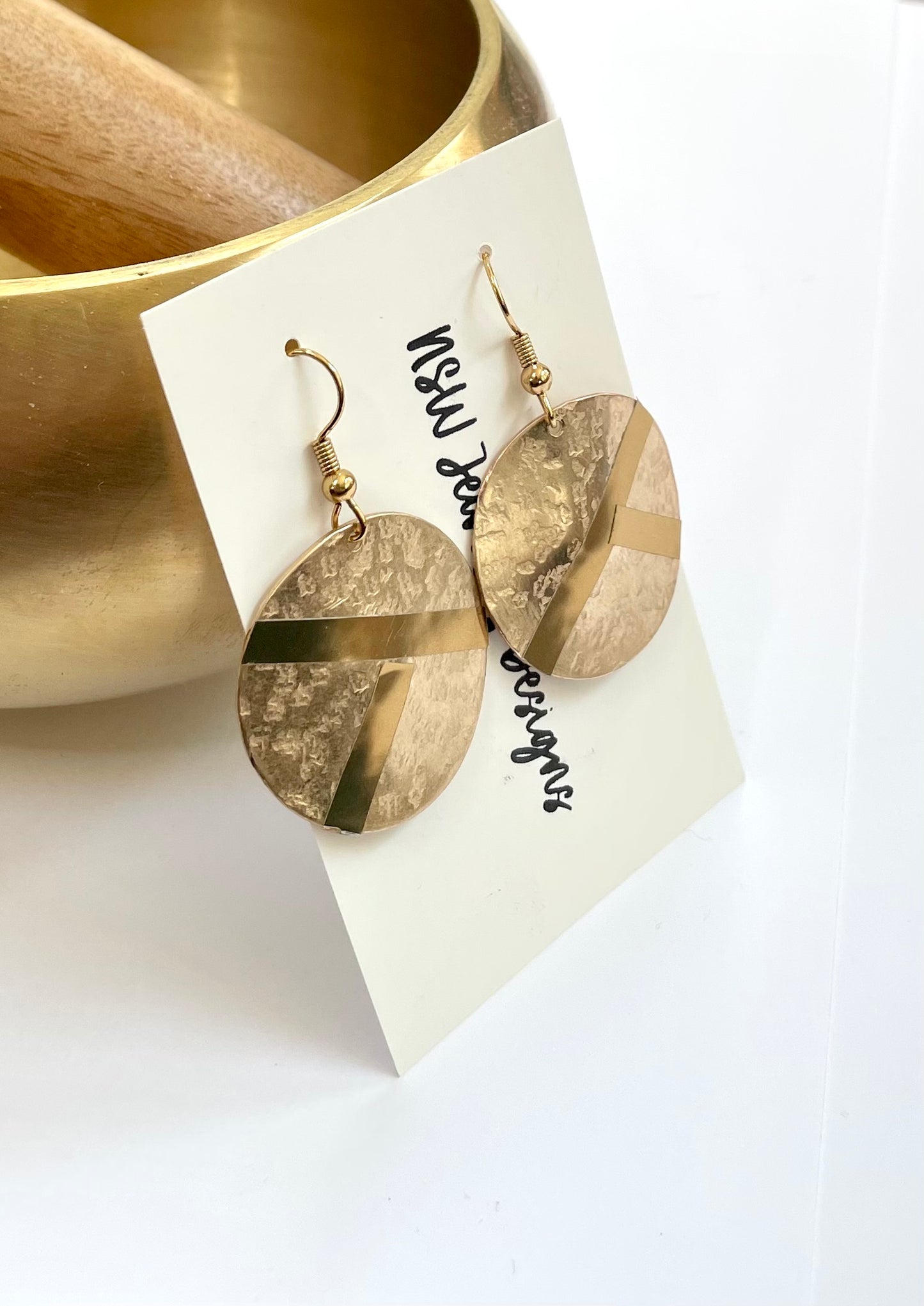 Washi Metal Earrings