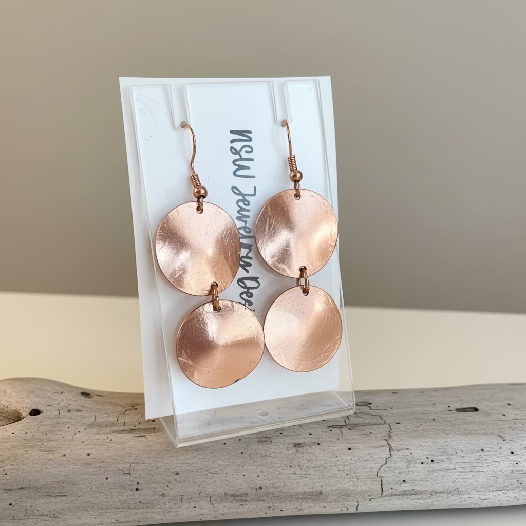 Copper Double Dangles