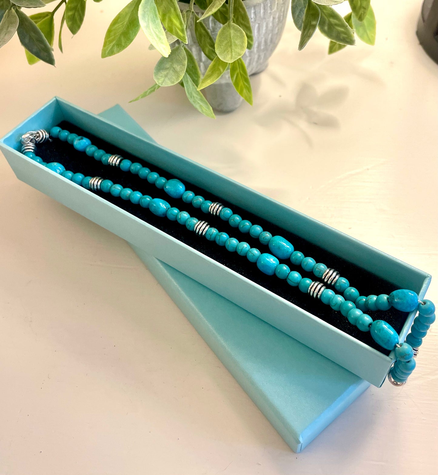 Turquoise and Silver Necklace