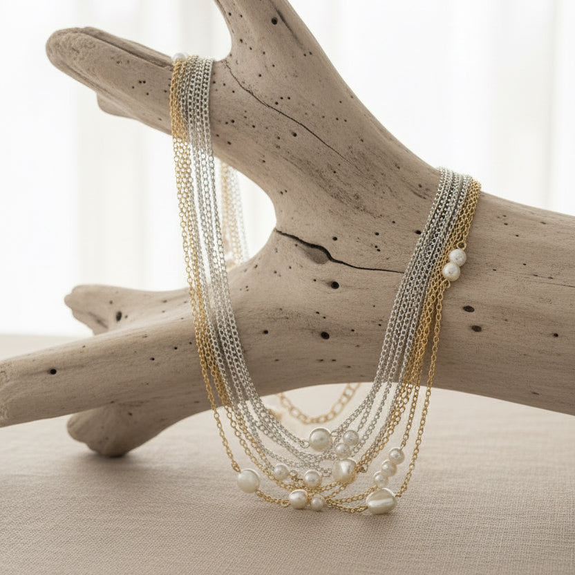 One Pearl Necklace