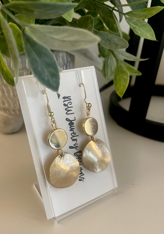 Gold Dangle Earrings