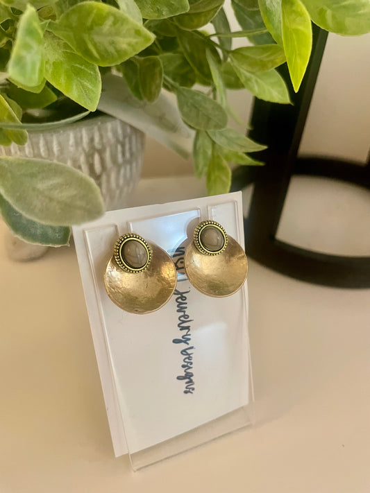 Brass Earring Jackets