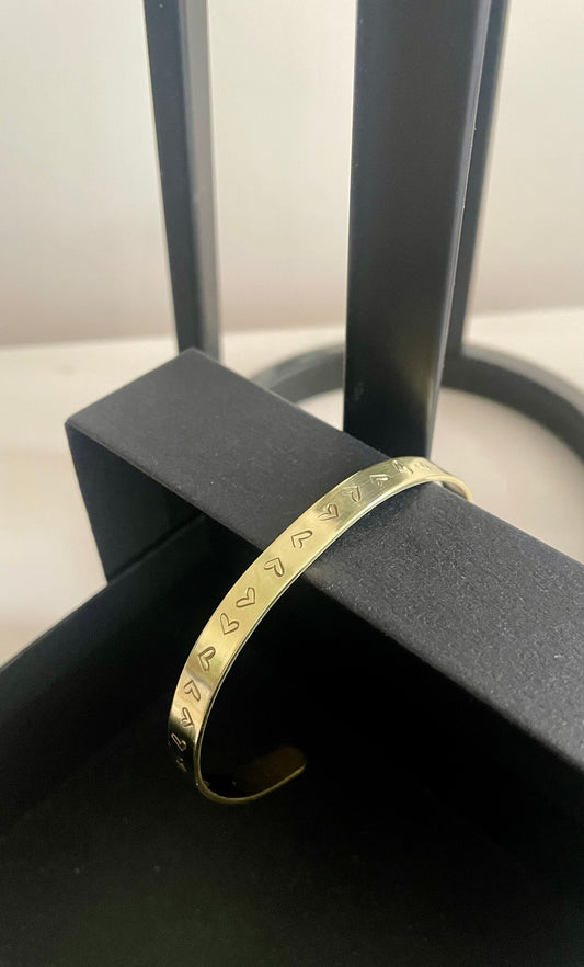Heart Cuff Bracelet