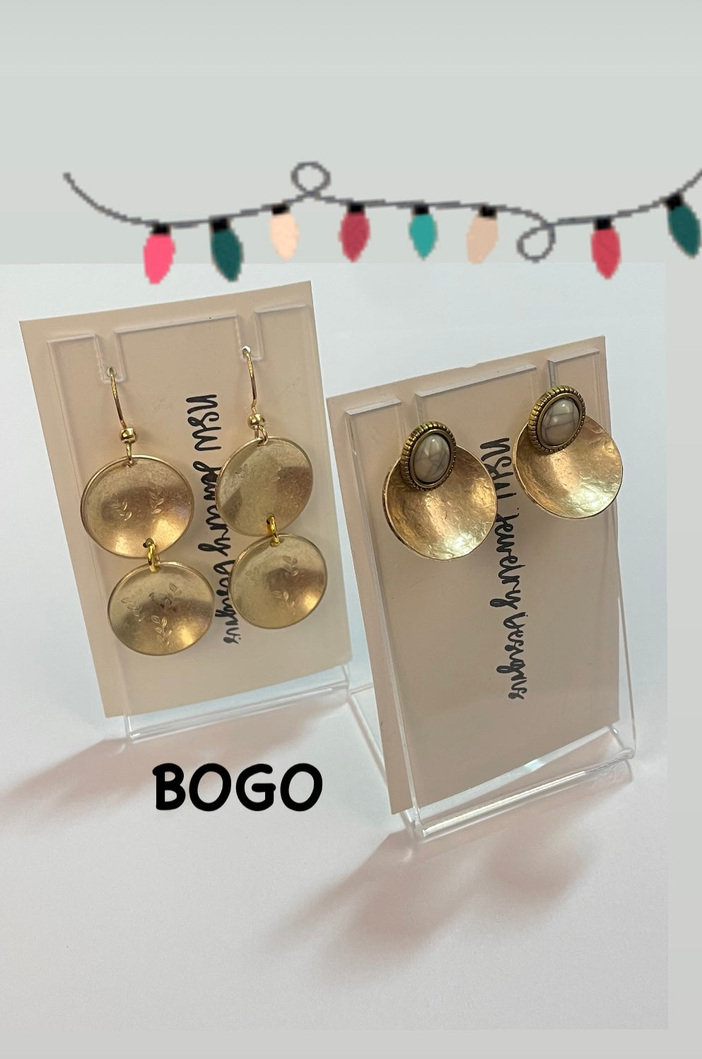 Brass Dangle and Earring Jackets