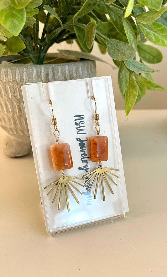 Sunburst Earrings
