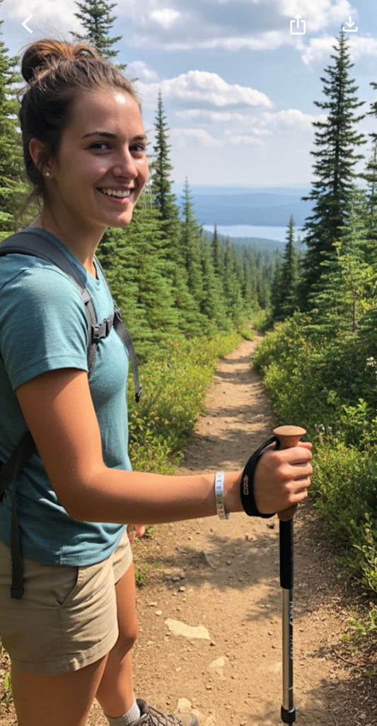 Hand stamped Cuff Bracelet