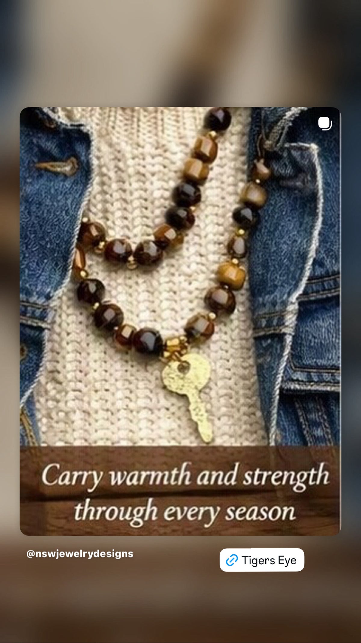 Tiger’s Eye Necklace